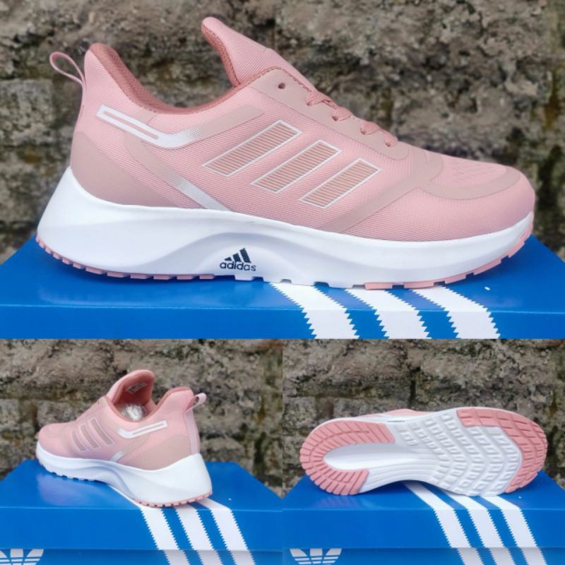 SEPATU OLAHRAGA WANITA PRIA ADIDAS / SNEAKERS ADIDAS RUNNING JOGING SENAM LARI AEROBIK ZUMBA / SEPATU SEKOLAH KULIAH MEJENG SPORTY