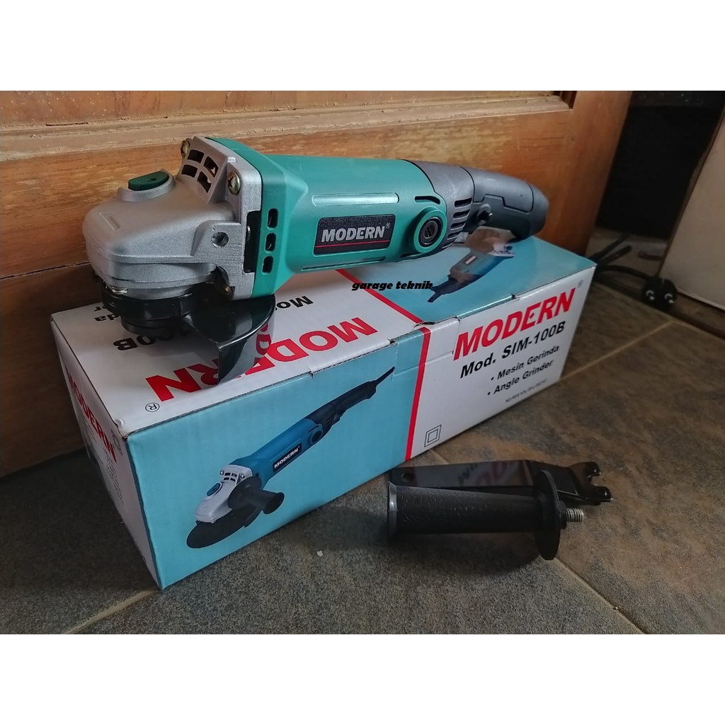 MODERN SIM-100B Gerinda - gerenda Tangan 4 Inch Angle Disc Grinder