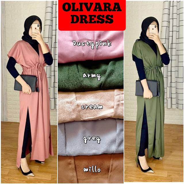 OLIVARA DRESS / DRESS SERUT / DRESS MOSCREPE