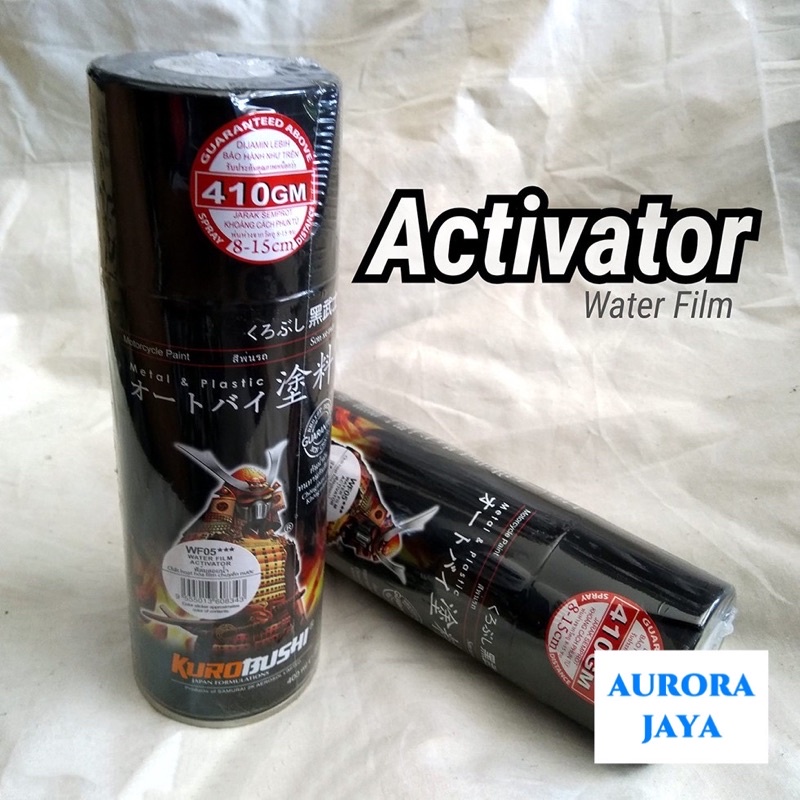 Samurai Activator Water Film WF05 WTP Transfer Printing Aktifator Cat Carbon Karbon