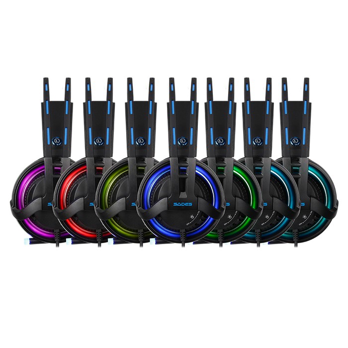 HEADSET GAMING SADES DIABLO 7.1 SURROUND