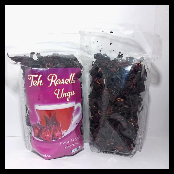 

TEH BUNGA ROSELA ROSELLA UNGU 100 GR CURAH REBUS MR05