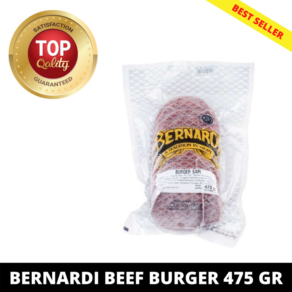 

BERNARDI Beef Burger (475 GR)