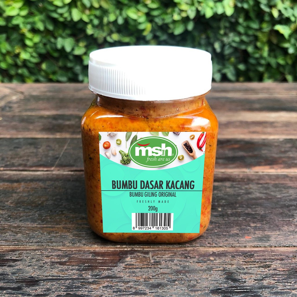 Jual Msh Bumbu Dasar Kacang 200 G Shopee Indonesia