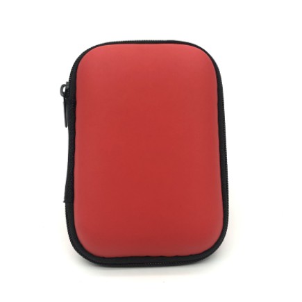 Dompet Hardcase Earphone Charger Kabel Data Warna Warni Colorful Wallet