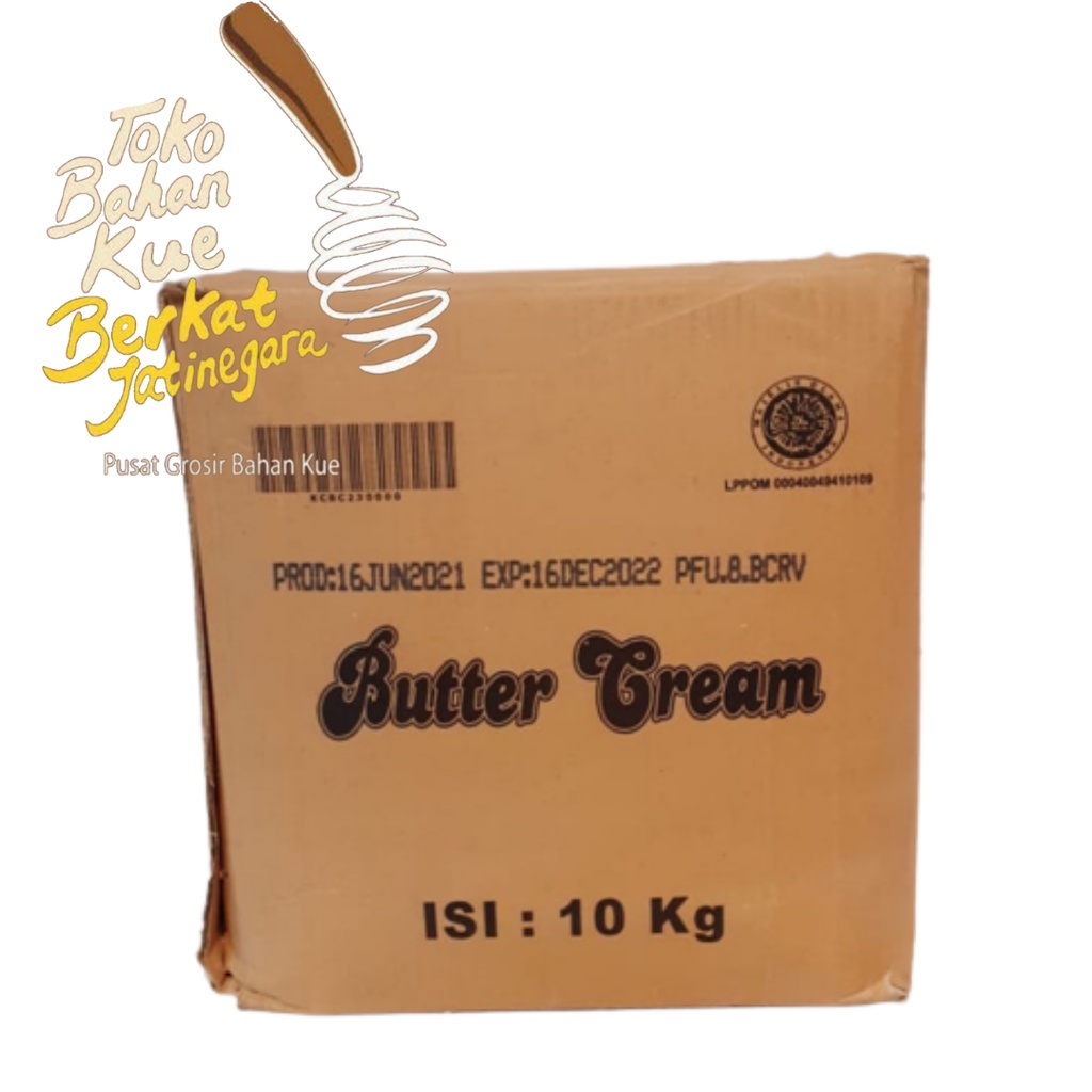 BUTTER CREAM MURAH 10 KG / BAKERS PRIDE