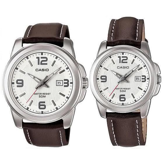 Sangat Populer Jam Tangan Casio Couple Kulit Casio Original Mtp Ltp 1314L