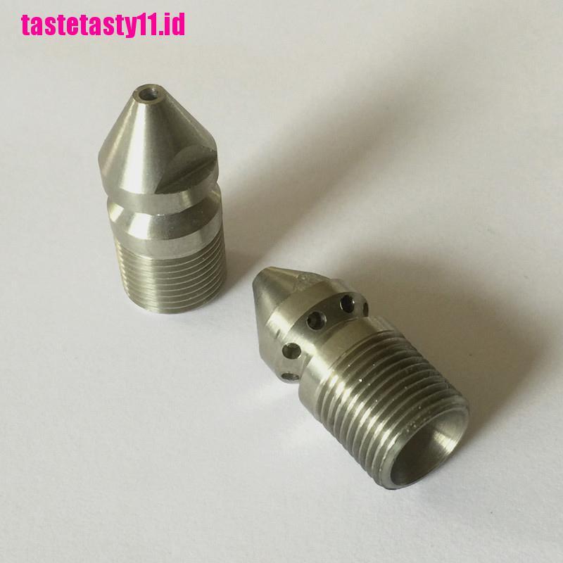 (Taty) Nozzle Jetter Tekanan Tinggi 9 Jet 3 / 8 &quot;Male 4.5&quot;