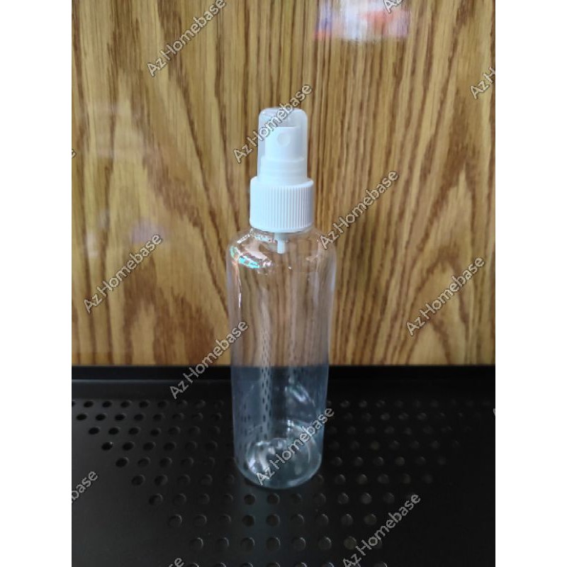 Botol Spray 250ml Natural Spray Putih - Botol Round Spray 250ml Natural - Botol Spray 250ml Natural