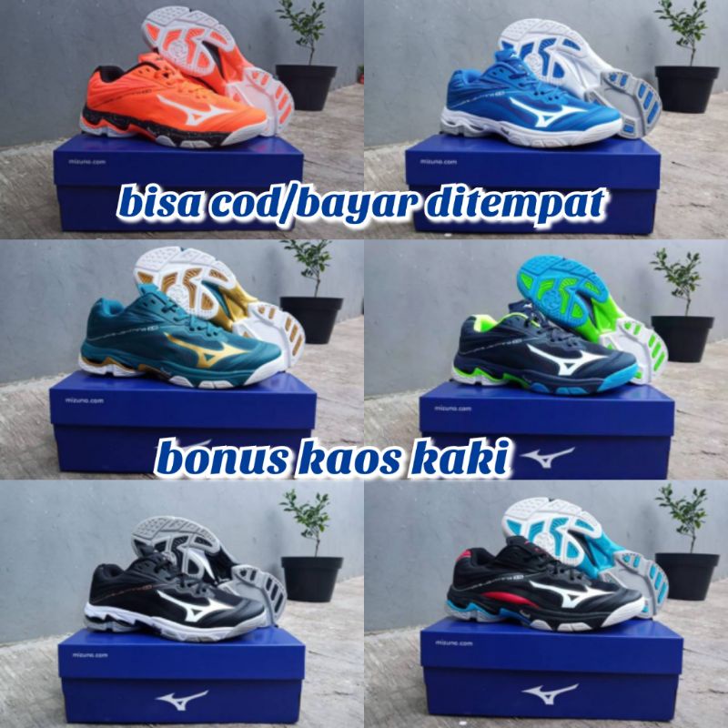 SEPATU VOLI MIZUNO WAVE LIGHTNING Z6 LOW PREMIUM IMPOR TERBARU WLZ 6 LOW