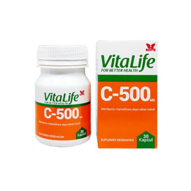 VITALIFE C 500 - VITAMIN C 500 MG ISI 30 KAPSUL