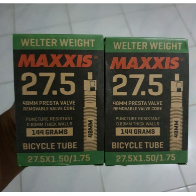 Ban Dalam Sepeda Maxxis 27.5 x 1.50/1.75 Pentil Presta