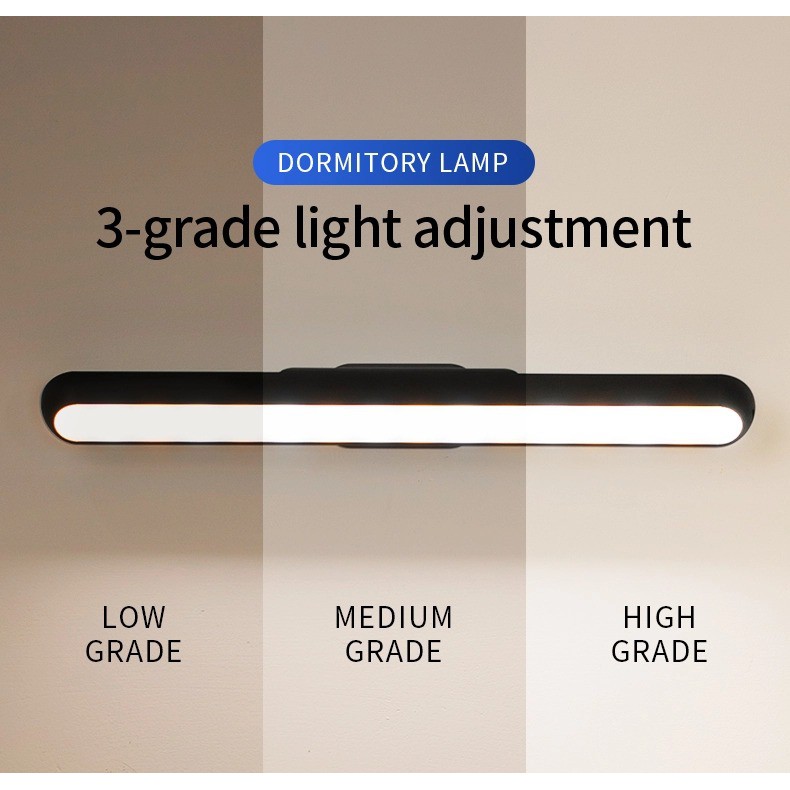 Triple W Lampu Neon LED USB Portable Tempel Lemari Meja  Makeup Belajar Kerja Arsitek