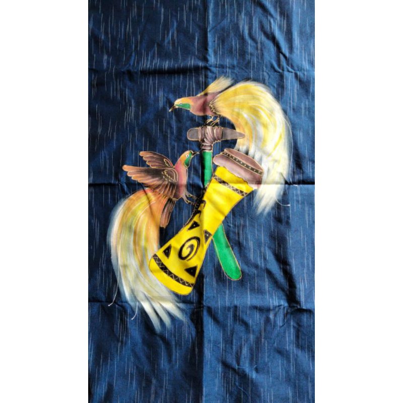 

gerimis lukis Cenderawasih size 3m