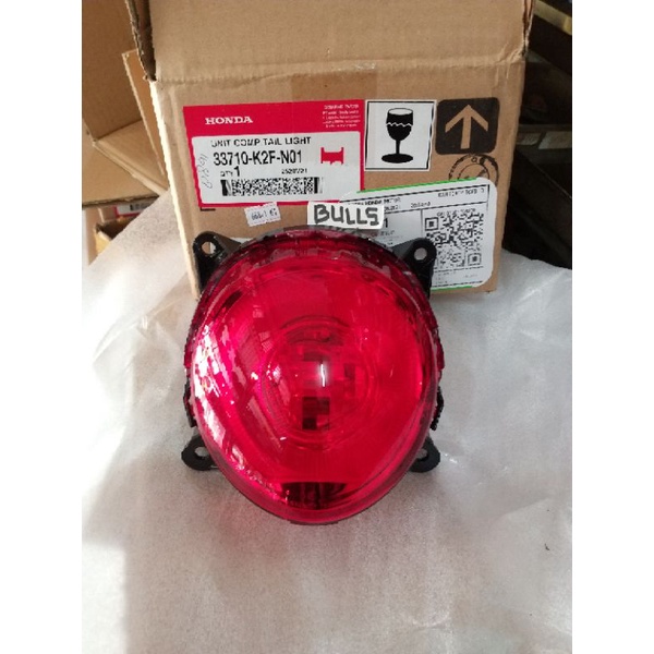 lampu belakang stop lamp tail light honda ALL NEW SCOOPY PRESTIGE 2021 33710-K2F-N01 ORI ASLI AHM