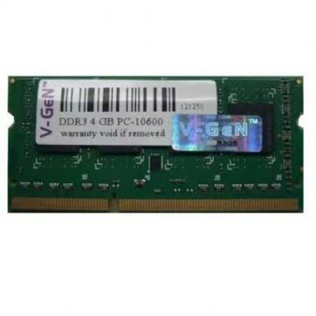 Ram Laptop DDR3 4 GB PC 10600 SODIMM