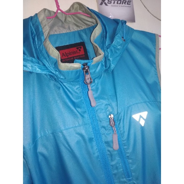 Vest Hoodie Rompi Branded Outdoor Sepeda Sport Second PL