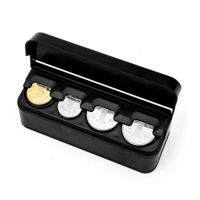 Tempat Koin di Mobil / Car Coin Holder Box Storage