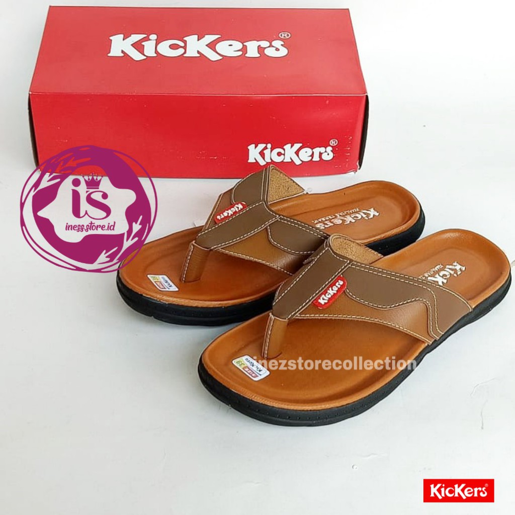 SANDAL PRIA KICKERS SANTAI BERKUALITAS KODE GT1 MURAH HARGA GROSIR