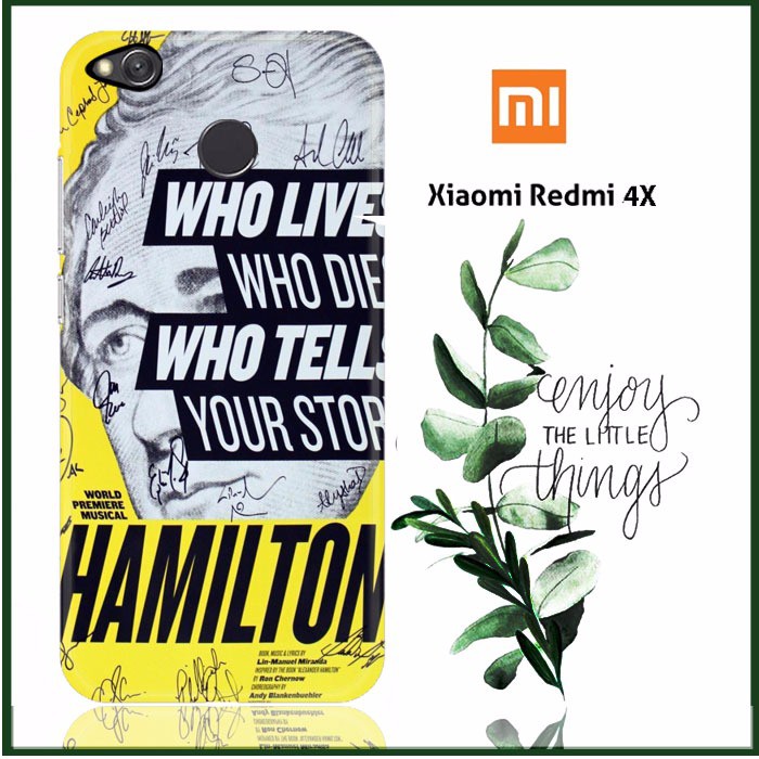 Hamilton Broadway Signatures X3765 Xiaomi Redmi 4X Full Print 3D Case