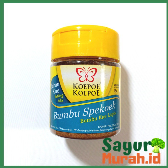 

Bumbu Spekoek | Bumbu Kue Lapis | 25 gr