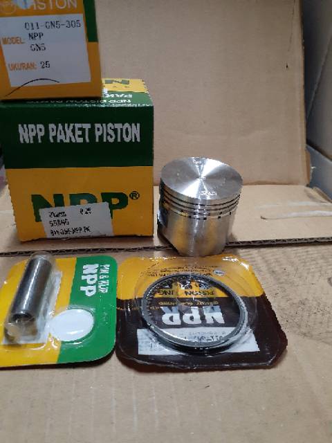 Piston kit grand oversize 25 npp