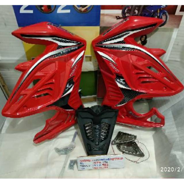 Half fairing.PNP CB 150 new.sayap samping CB 150R new bahan plastik ABS cb 150r new