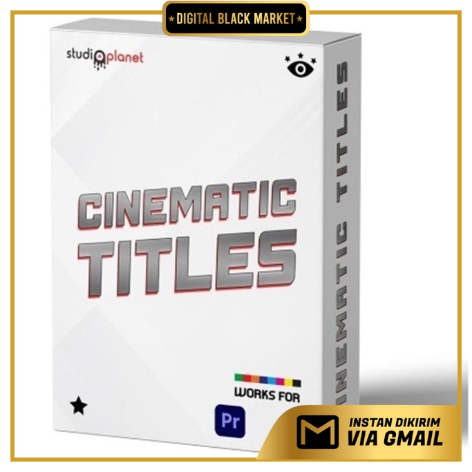 Studio Planet - CINEMATIC TITLES BUNDLE - Premiere Pro (MOGRT)