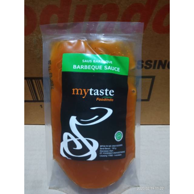 

My taste barbeque sauce 100gr