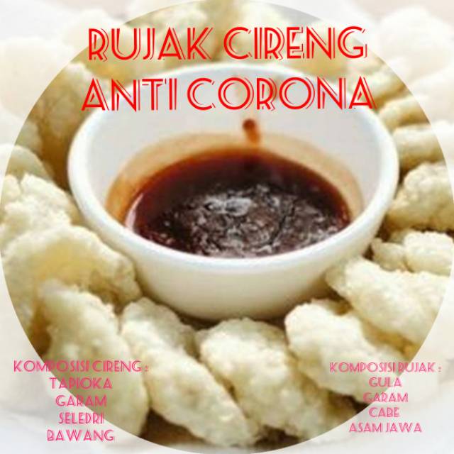 

Rujak cireng anti corona