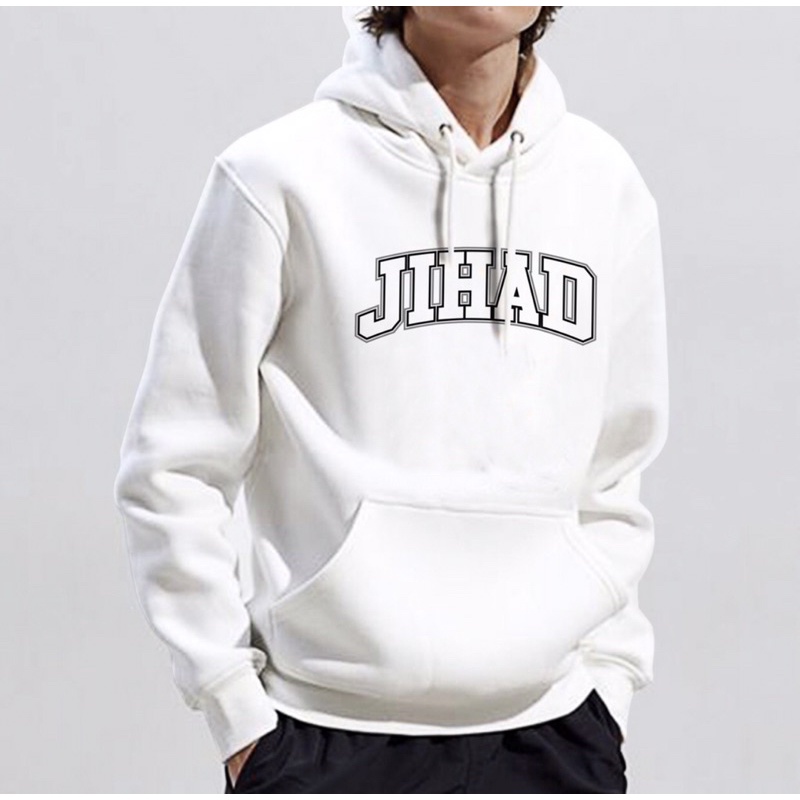 Sweater Sablon DFT Sweater Hoodie JIHAD Dan Sweater Crewneck JIHAD