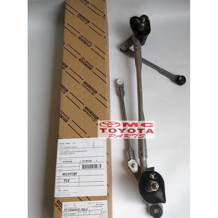 Wiper Link Depan Agya Ayla 85150-BZ180