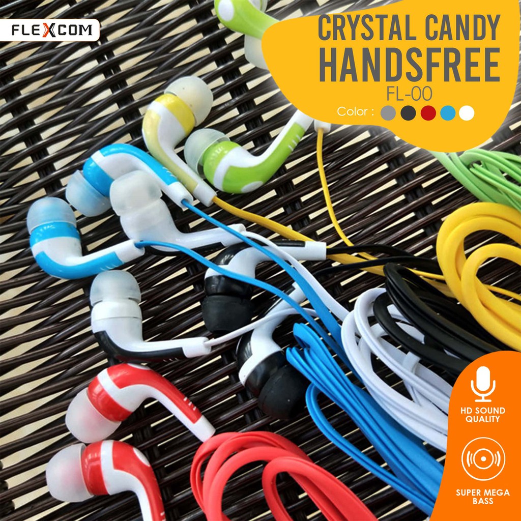 Headset toples FLECO 50 pc  / Handsfree toples FLECO FL-00 / Earphone toples Extra Bass original