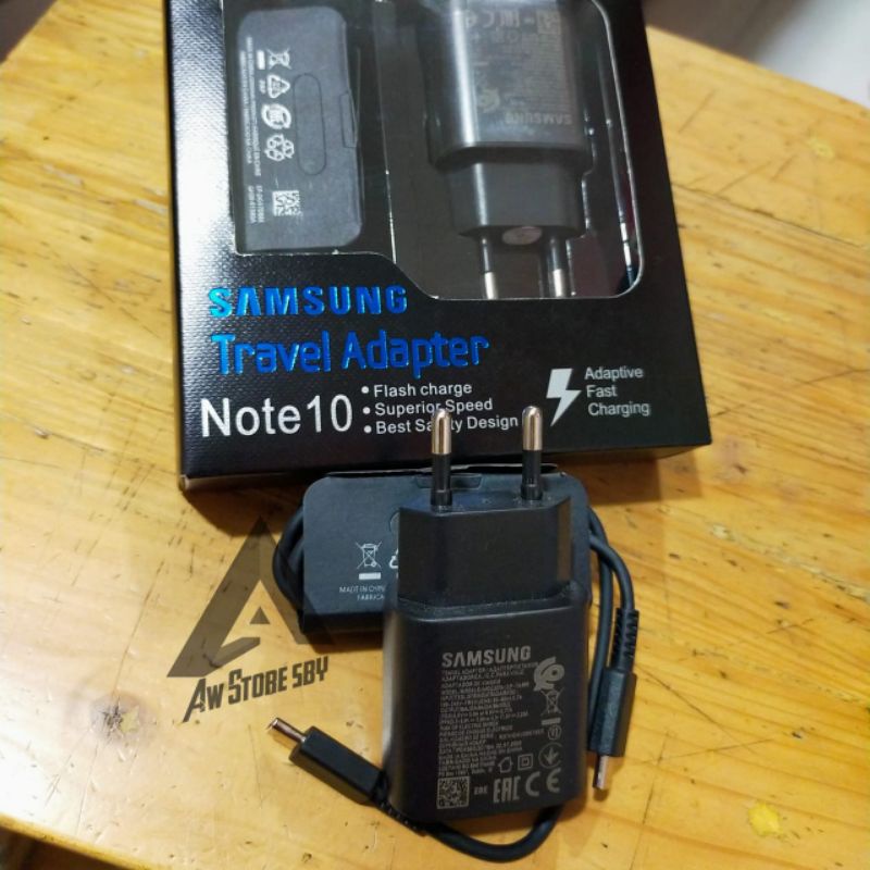 CHARGER SAMSUNG TYPE C TO C FAST CHARGING SAMSUNG NOTE 10/ S10/S20/S21 FE/ A70/ A71/ A51/A52/ A72/A33/A53 5G 25W A23