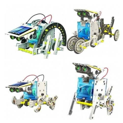 Mainan Solar Robot Science 13 In 1 Transforming  Education Toy DIY 111124