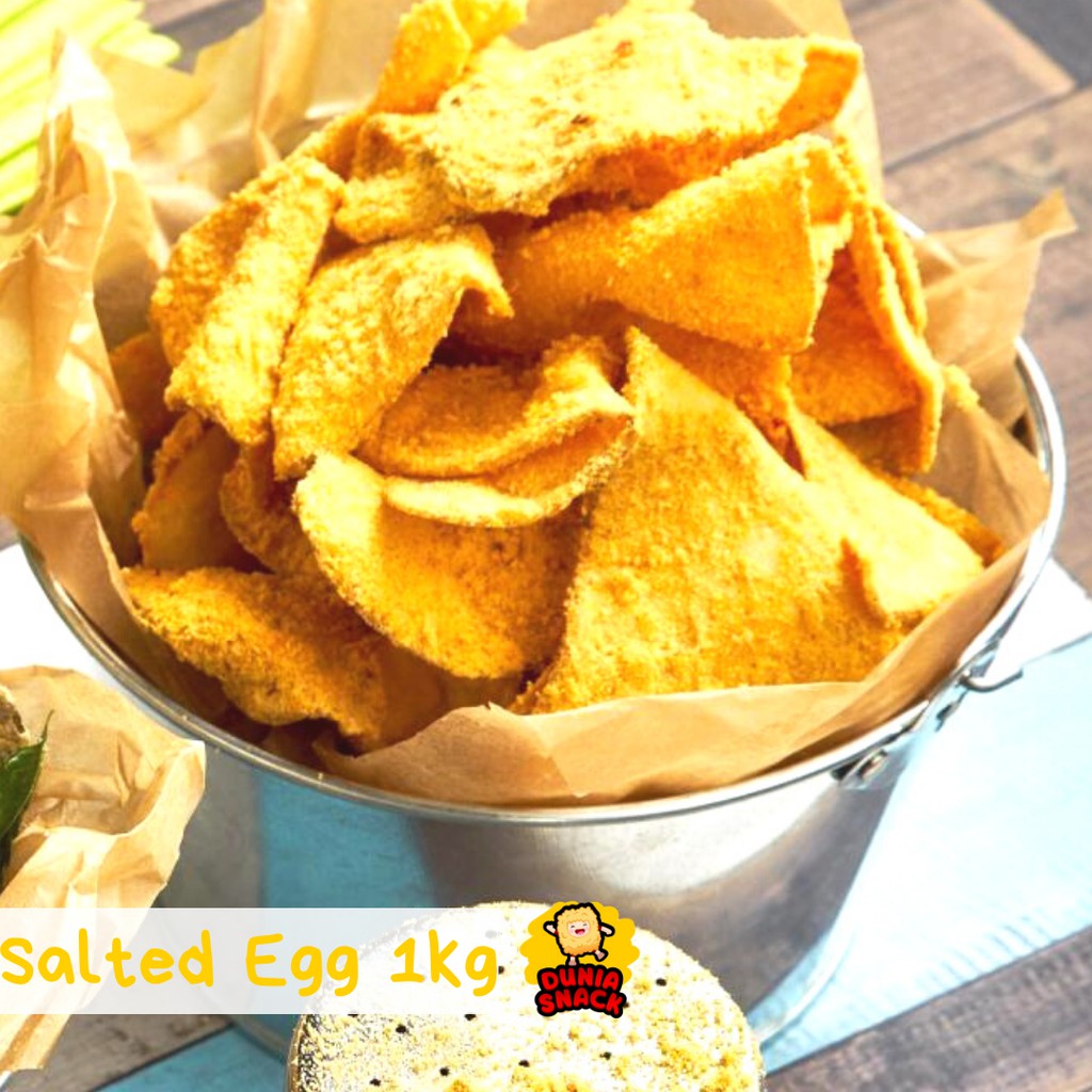 

BUMBU TABUR KENTANG GORENG RASA SALTED EGG | BUMBU TELUR ASIN 1KG