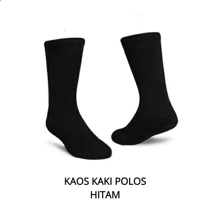 kaos kaki pria hitam QUALITY PREMIUM