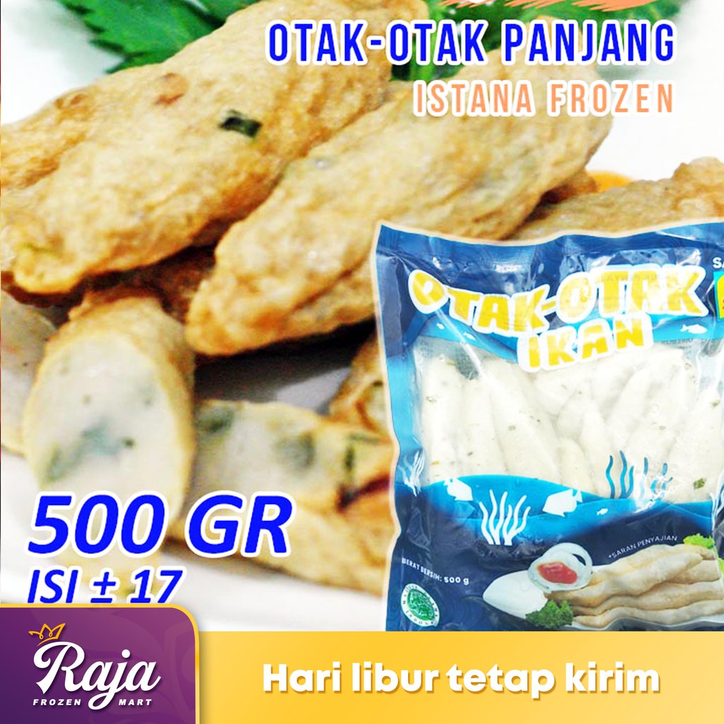 

Sakana Otak - Otak Panjang isi 15 500gr / Otak - Otak / Frozen Food / Kentang Goreng / Makanan Beku