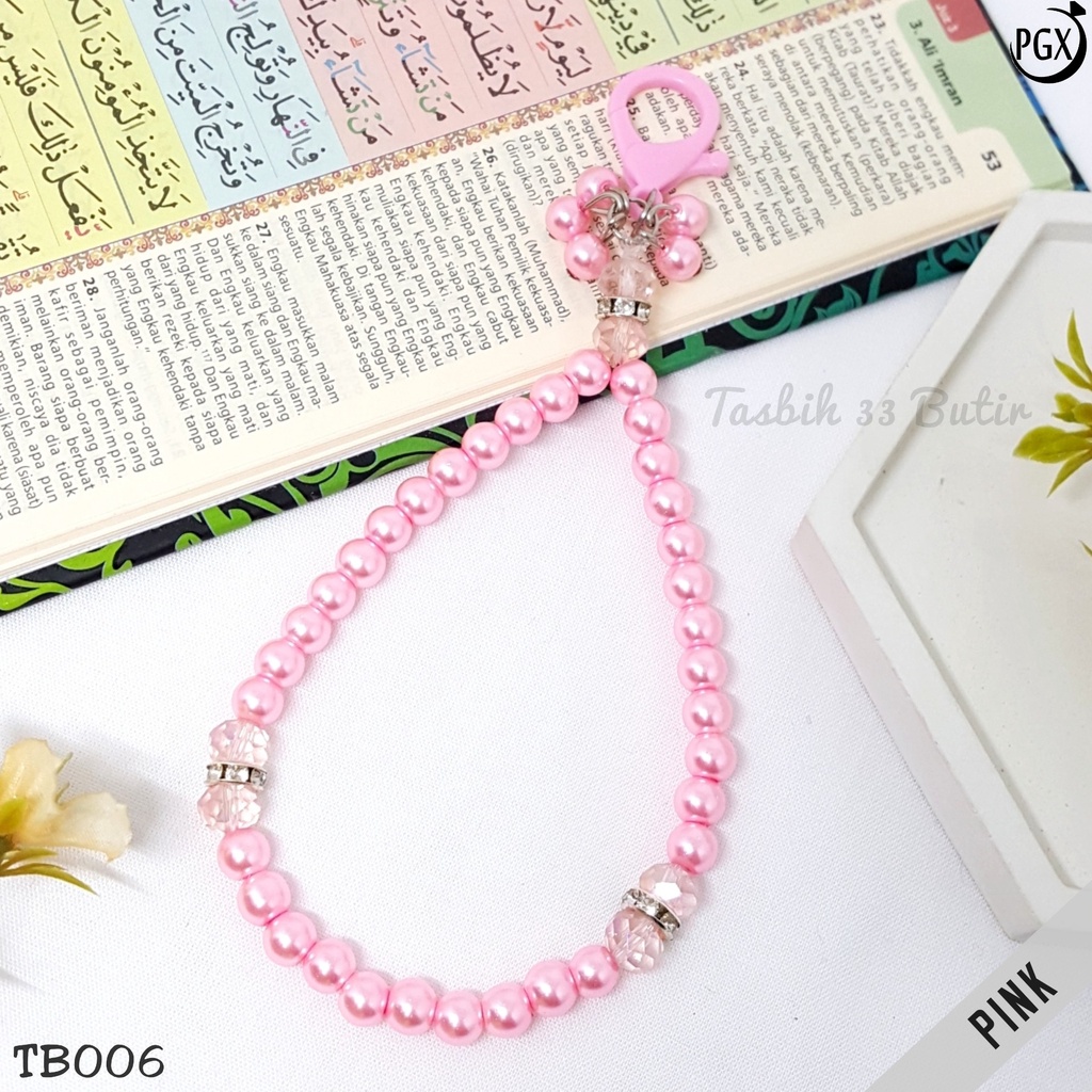 PGX Tasbih Gantungan Kunci 2in1 Isi 33 Butir Fashion Muslim TB006