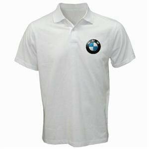 Kaos Pria Polo Shirt Logo BMW