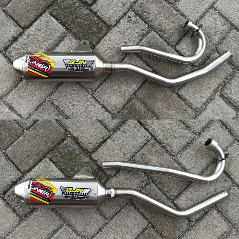 knalpot proliner xr 1 std klx crf150l