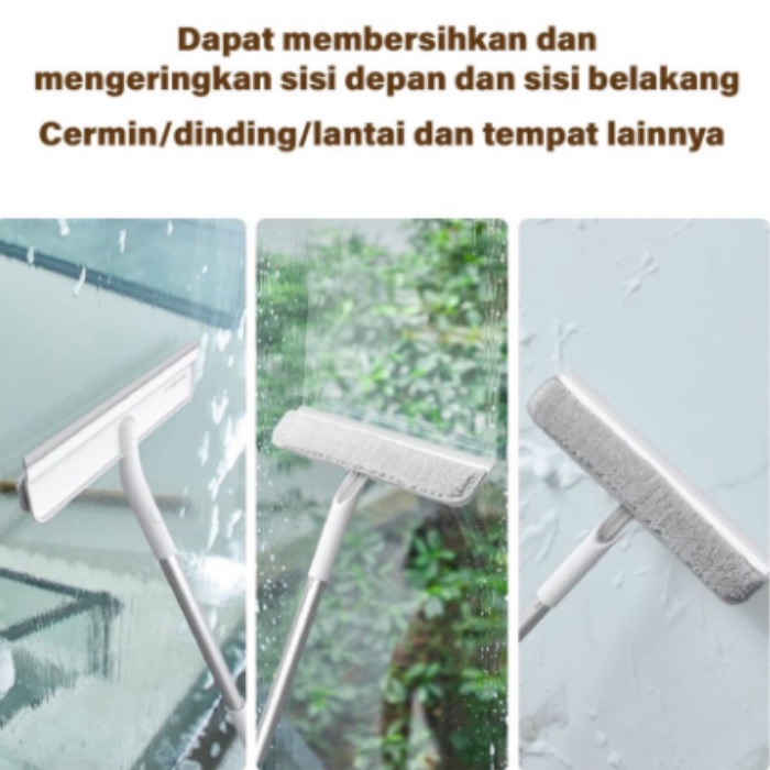 Deerma QJ100 Cleaning Broom Set Alat Pembersih Sapu Pel Multifungsi