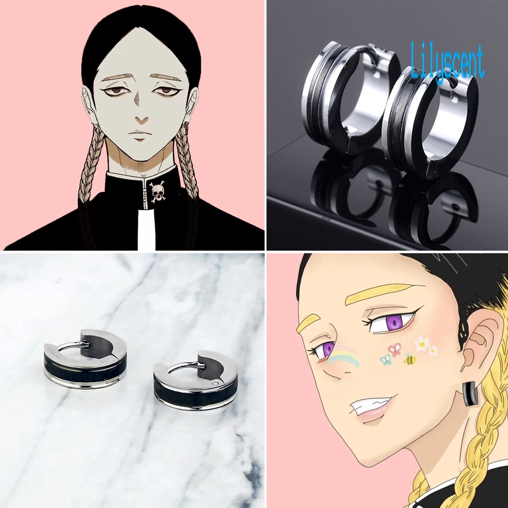 Ls Anting Tusuk Gantung Desain Karakter Kartun Anime Tokyo Revengers Untuk Wanita