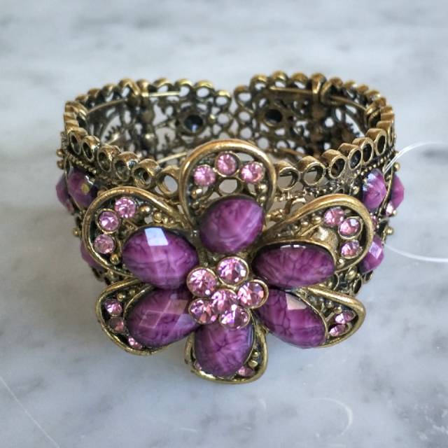 Gelang Fashion Perak Bakar Code BRCP 0007