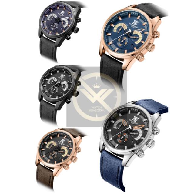 Best Seller Jamtangan pria T5 H 3661G Original Water resist