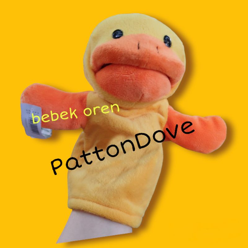 BONEKA TANGAN PREMIUM HAND PUPPET ANIMAL BINATANG HEWAN KARAKTER BONEKA DONGENG BAHAN BAGUS D