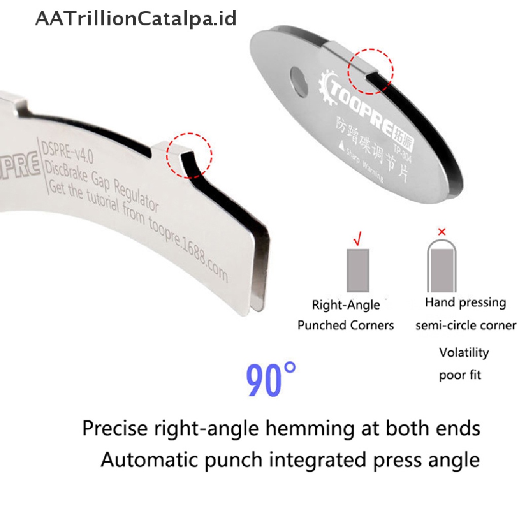 Aatrillioncatalpa Regulator Rem Cakram Sepeda Gunung Bahan Stainless Steel