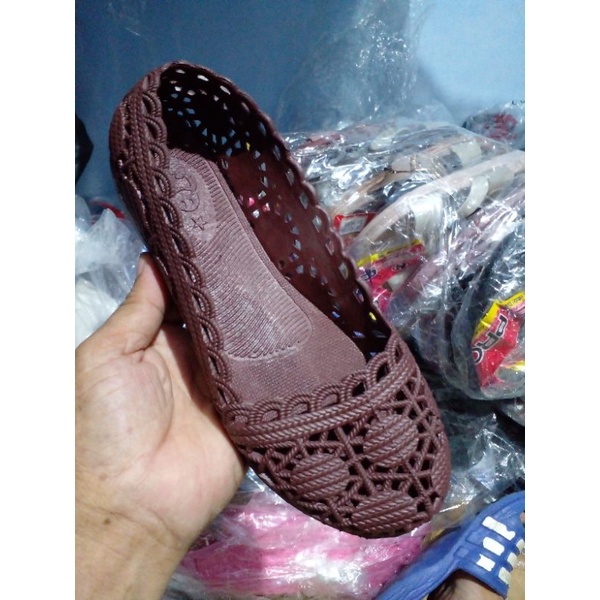 1466- Sepatu Jelly Flat Shoes Wanita Size 37- 40