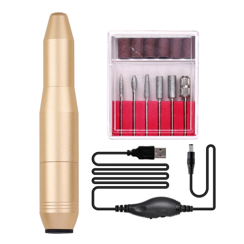 Zzz Pen Bor Kikir Kuku Elektrik Usb Kontrol Kecepatan Untuk Manicure