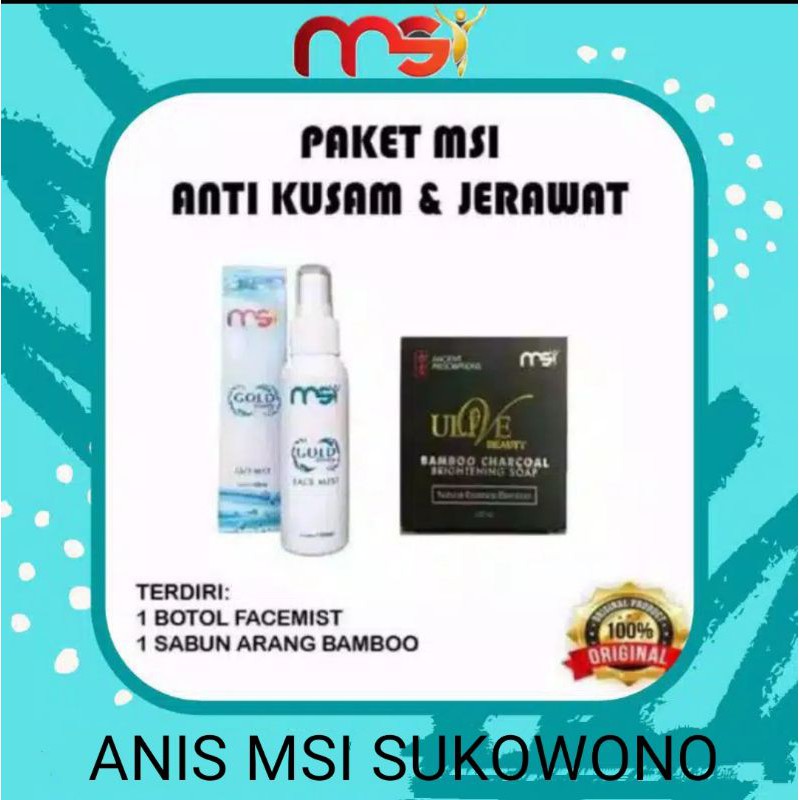 PAKET MSI ANTI KUSAM & JERAWAT 100% ORIGINAL